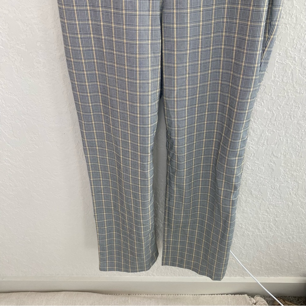 Revolve Privacy Please Strapless Autumn Plaid Jumpsuit Size small - Picture 6 of 9